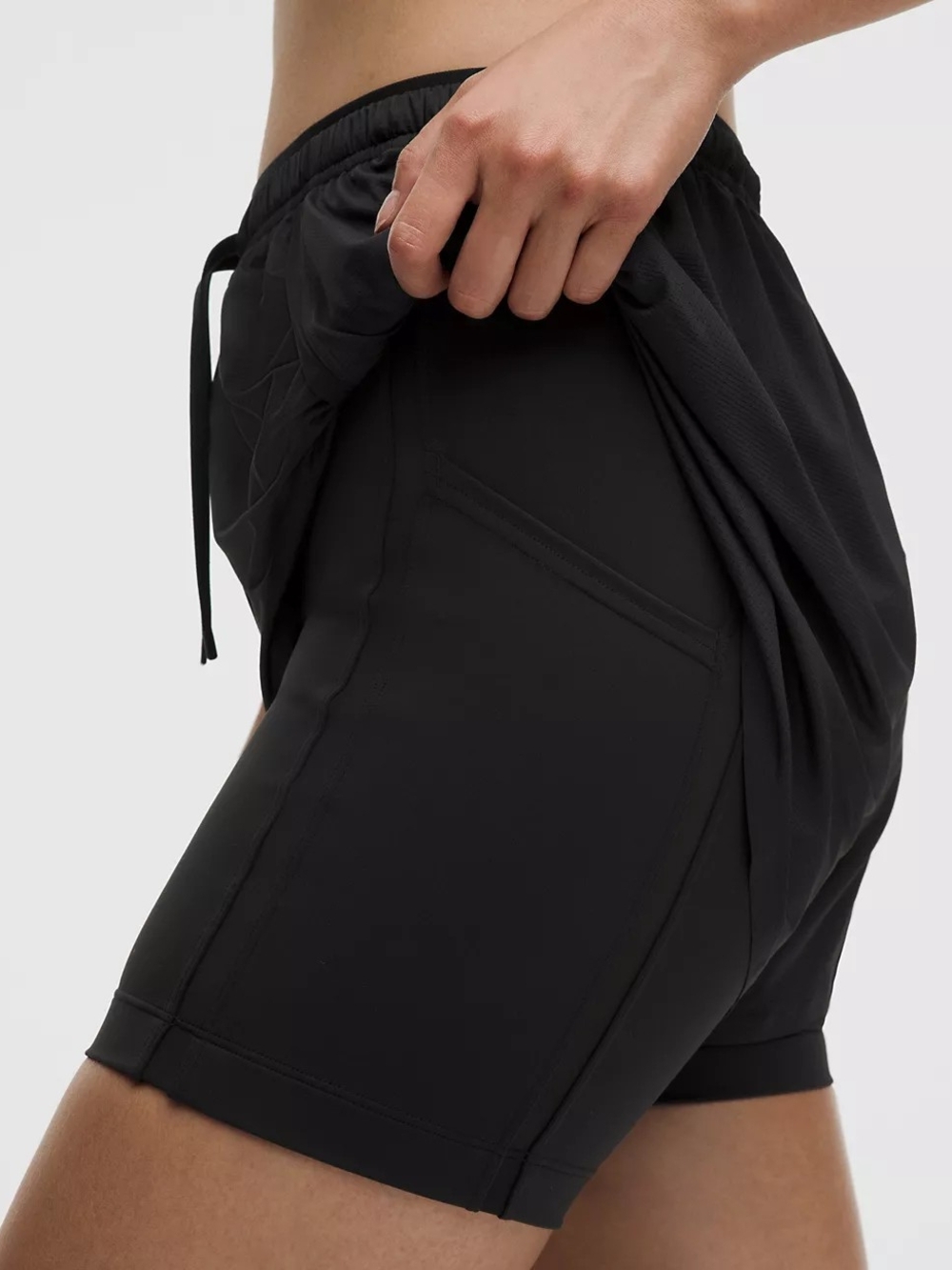 Lightweight 2-in-1 Running High-Rise Short - Picture 7 of 12